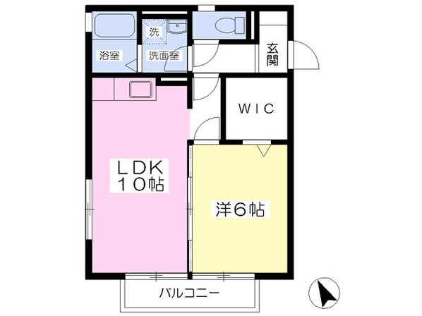 グレースハイツの物件間取画像